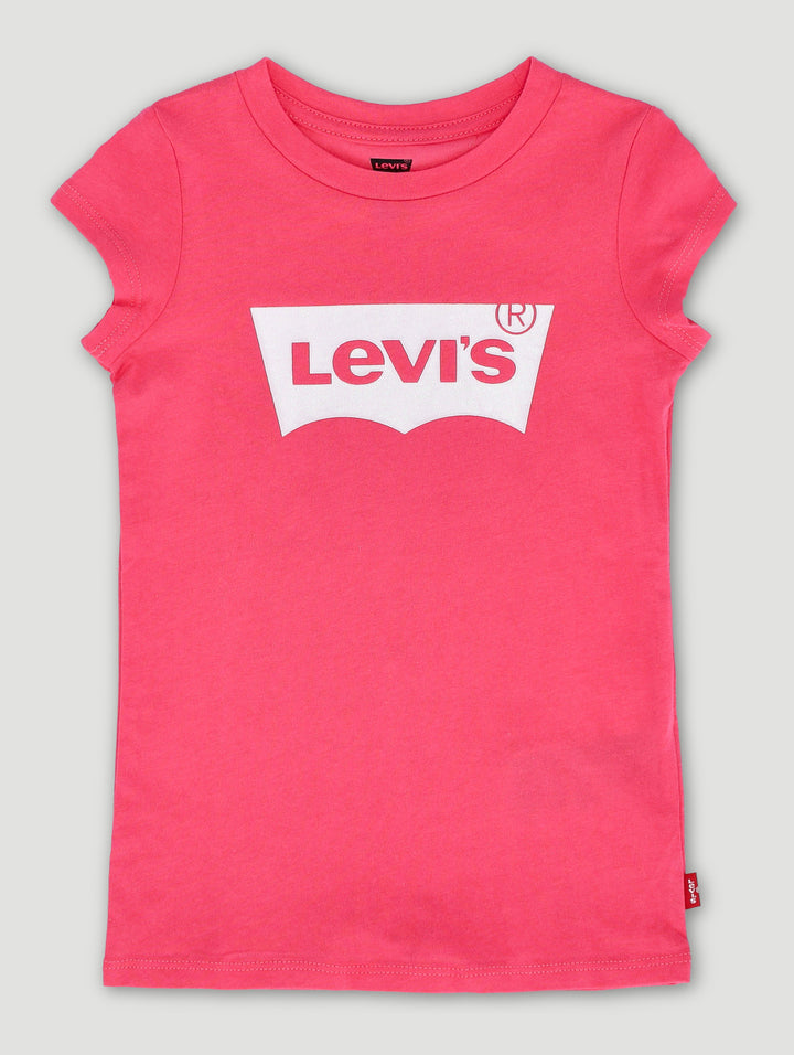 Pre-Girls Batwing Tee - Pink