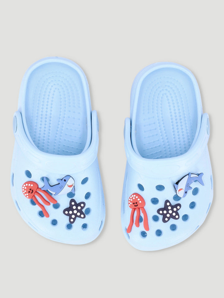 Baby Boys Pastel Under The Sea Slip On - Blue