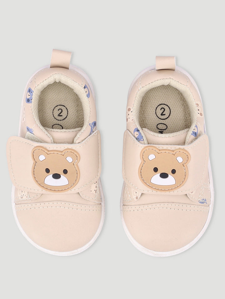 Baby Boys Bear Silicone Sneakers