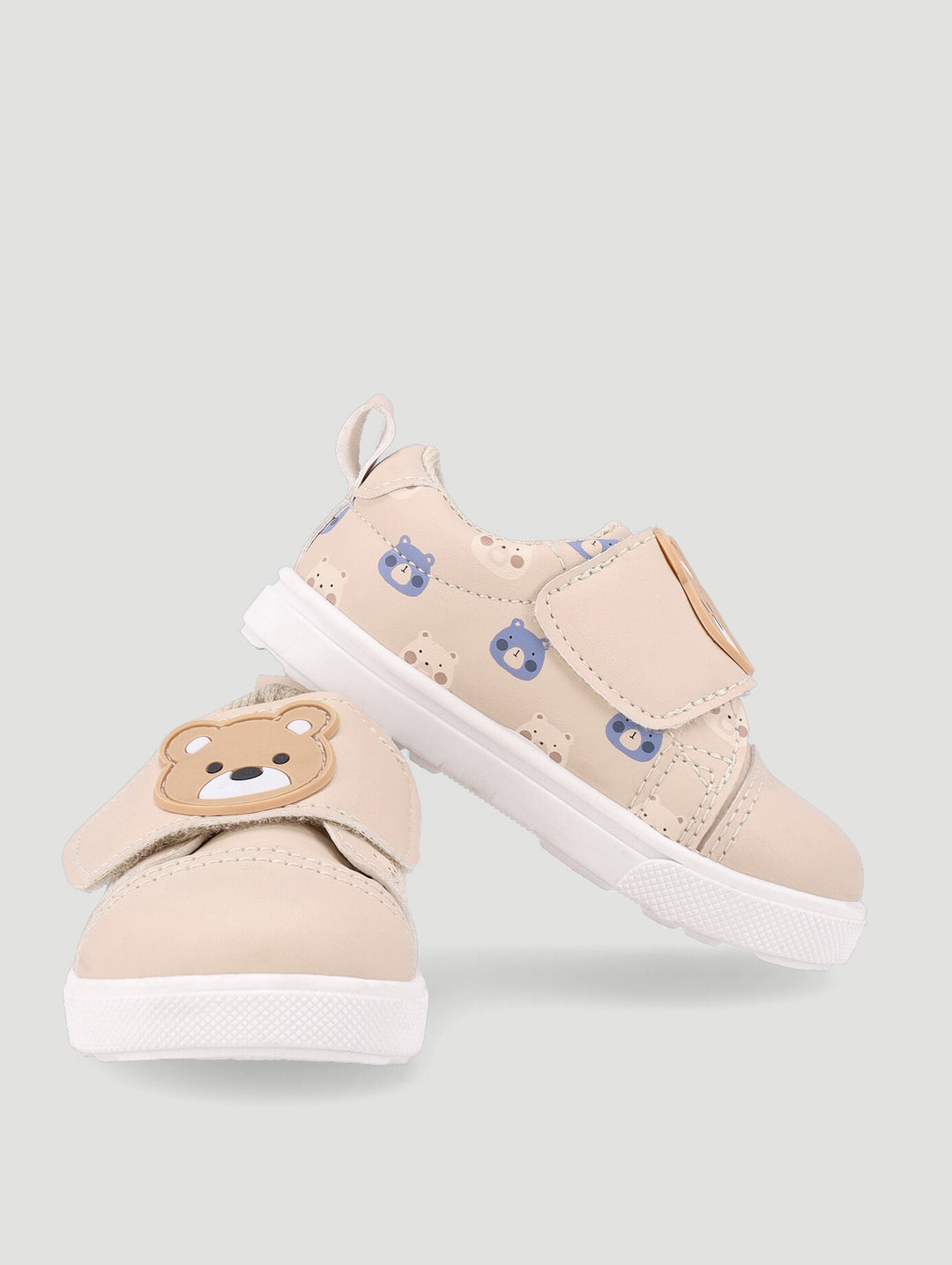 Baby Boys Bear Silicone Sneakers