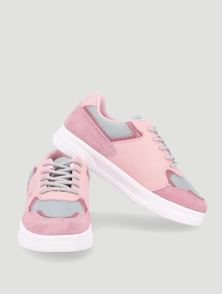 Girls Colourblock Sneaker - Pink