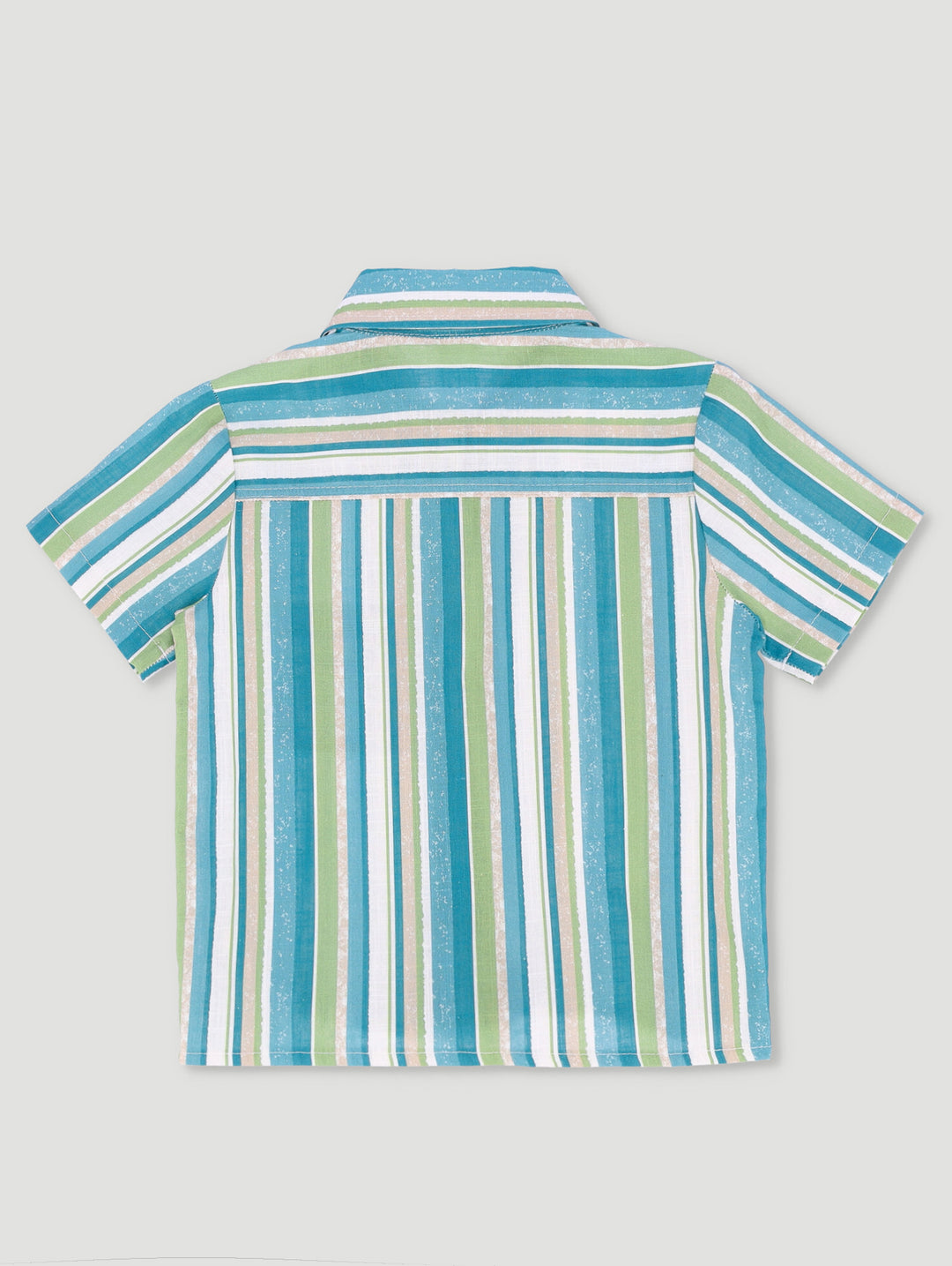 Pre-Boys Stripe Shirt - Teal