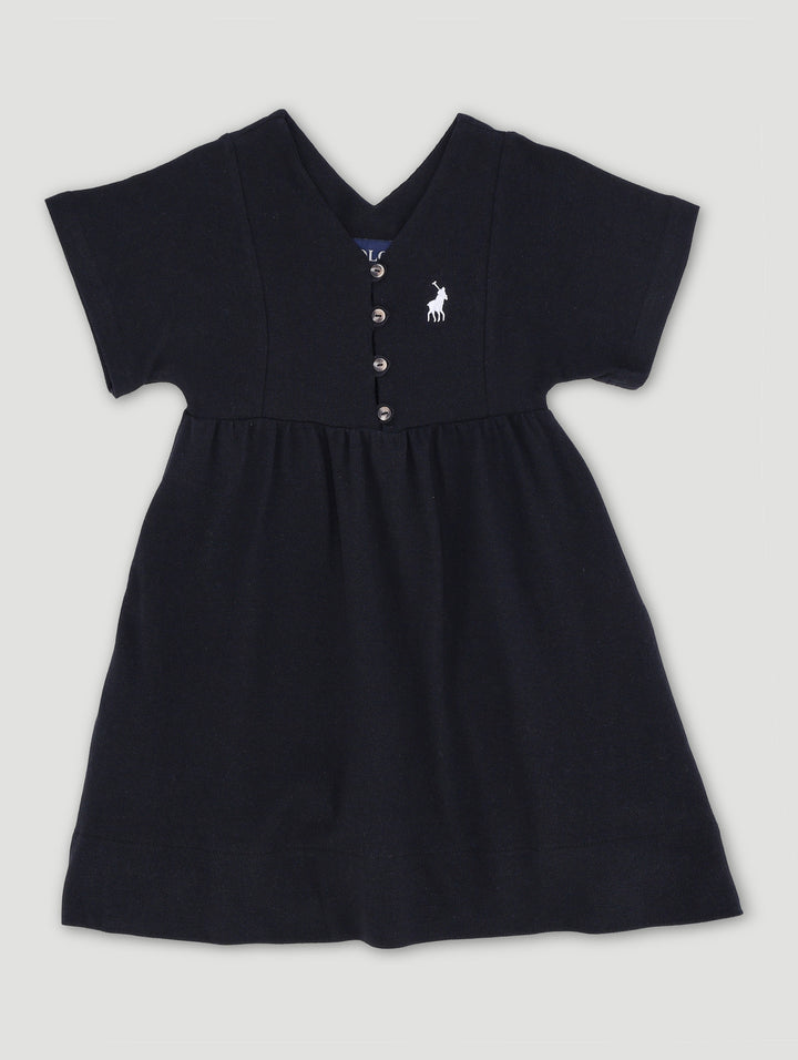 Pre-Girls Arabella Short Sleeve Dress - Black