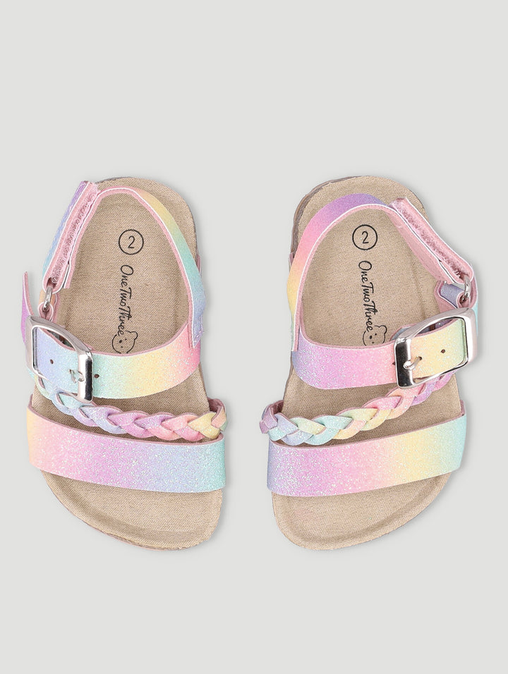 Baby Girls Multi Colour Sandals