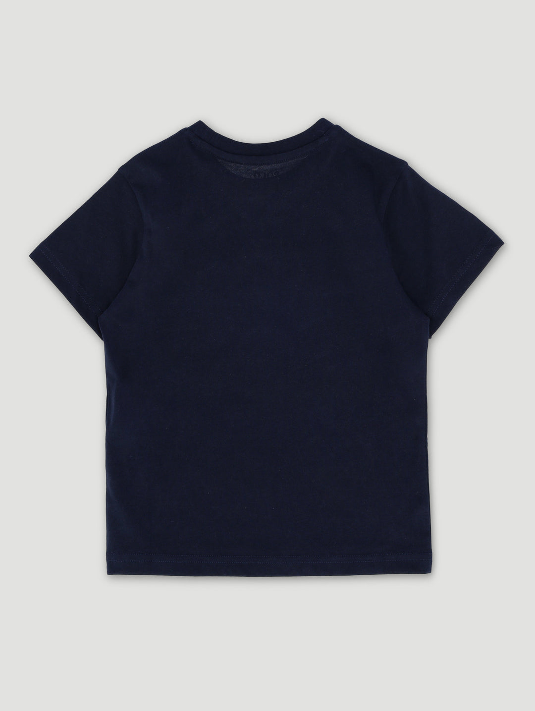 Pre-Boys Logan Crested Tee - Navy