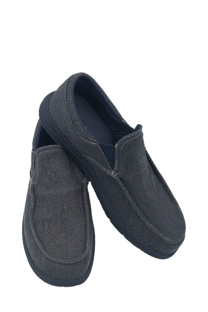 Sanu Washed Denim Slip On Loafer - Navy/Blue