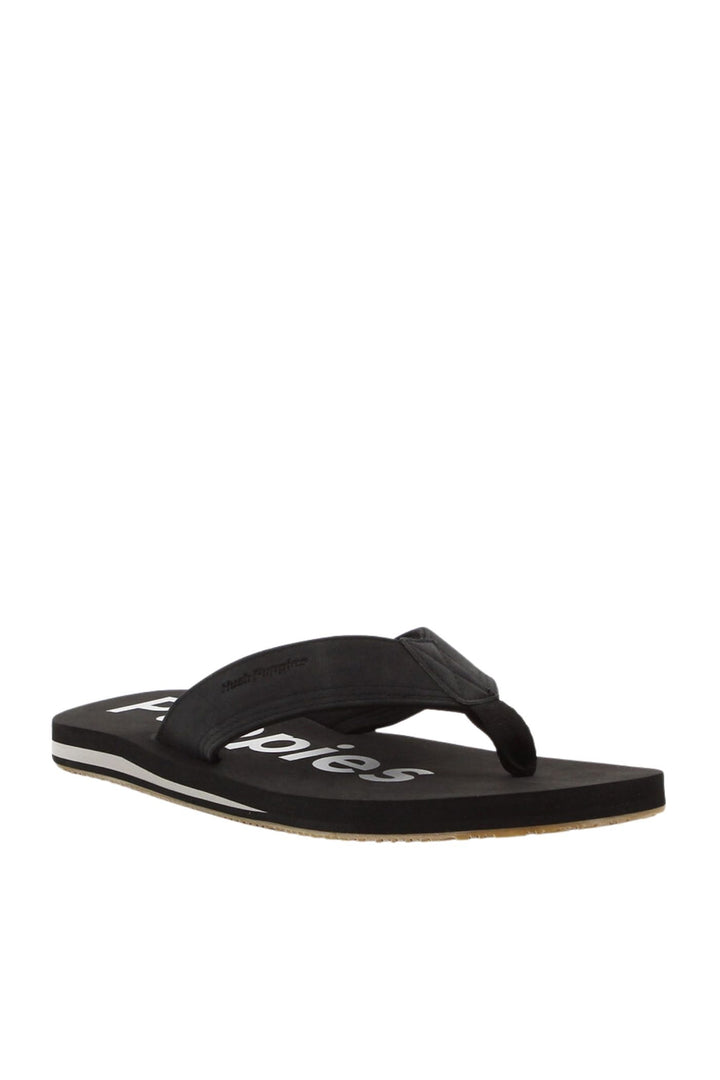 Stomp Wide Vamp Sandal - Black