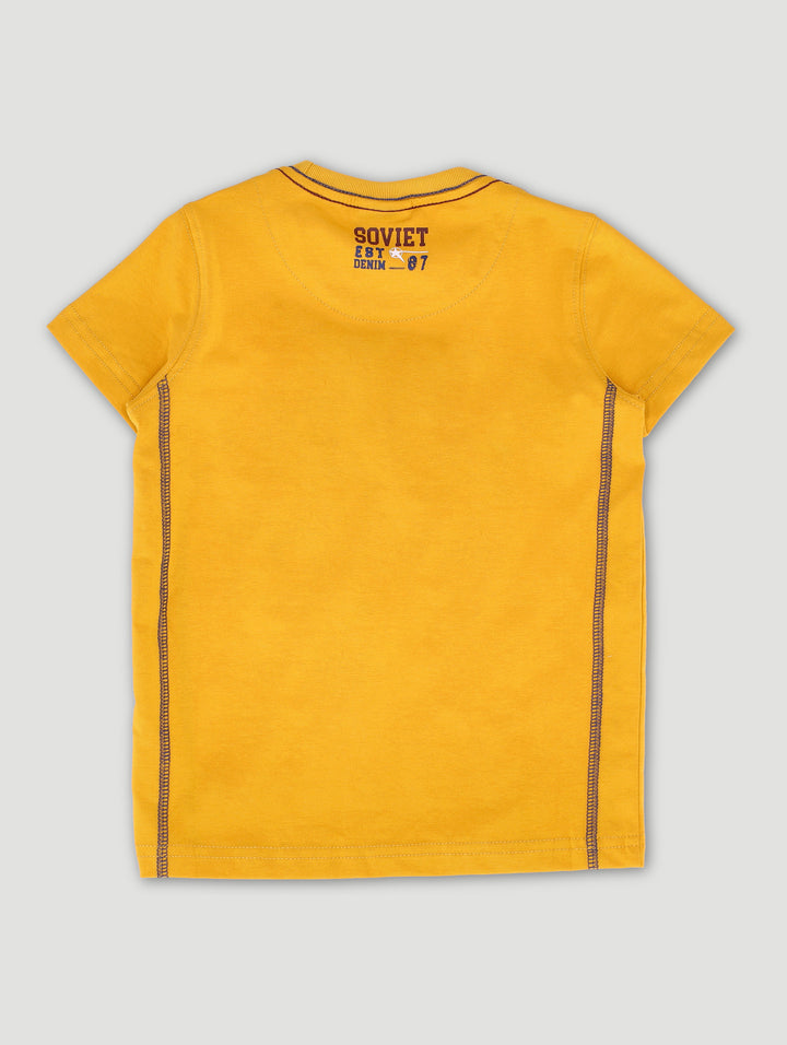 Pre-Boys Primal Tee - Mustard