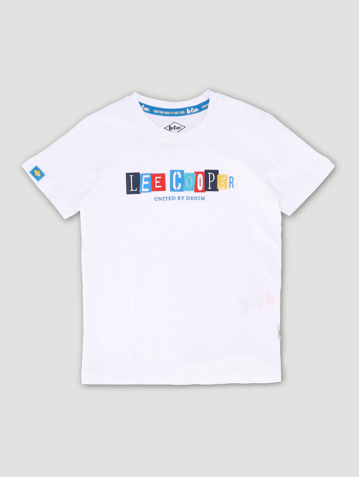 Pre-Boys Wesley T-Shirt - White