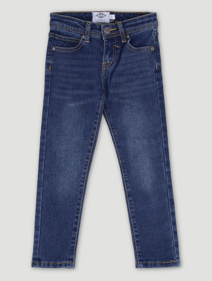 Pre-Boys Jarred Denim - Mid Blue