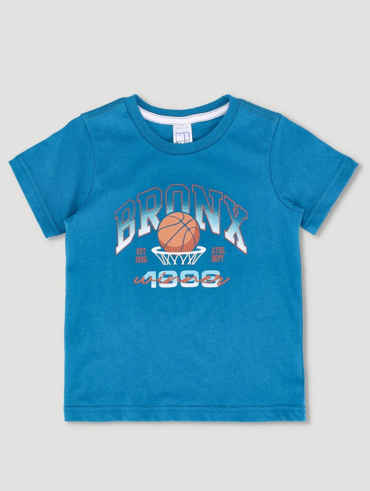 Pre-Boys Basketball Tee - Teal