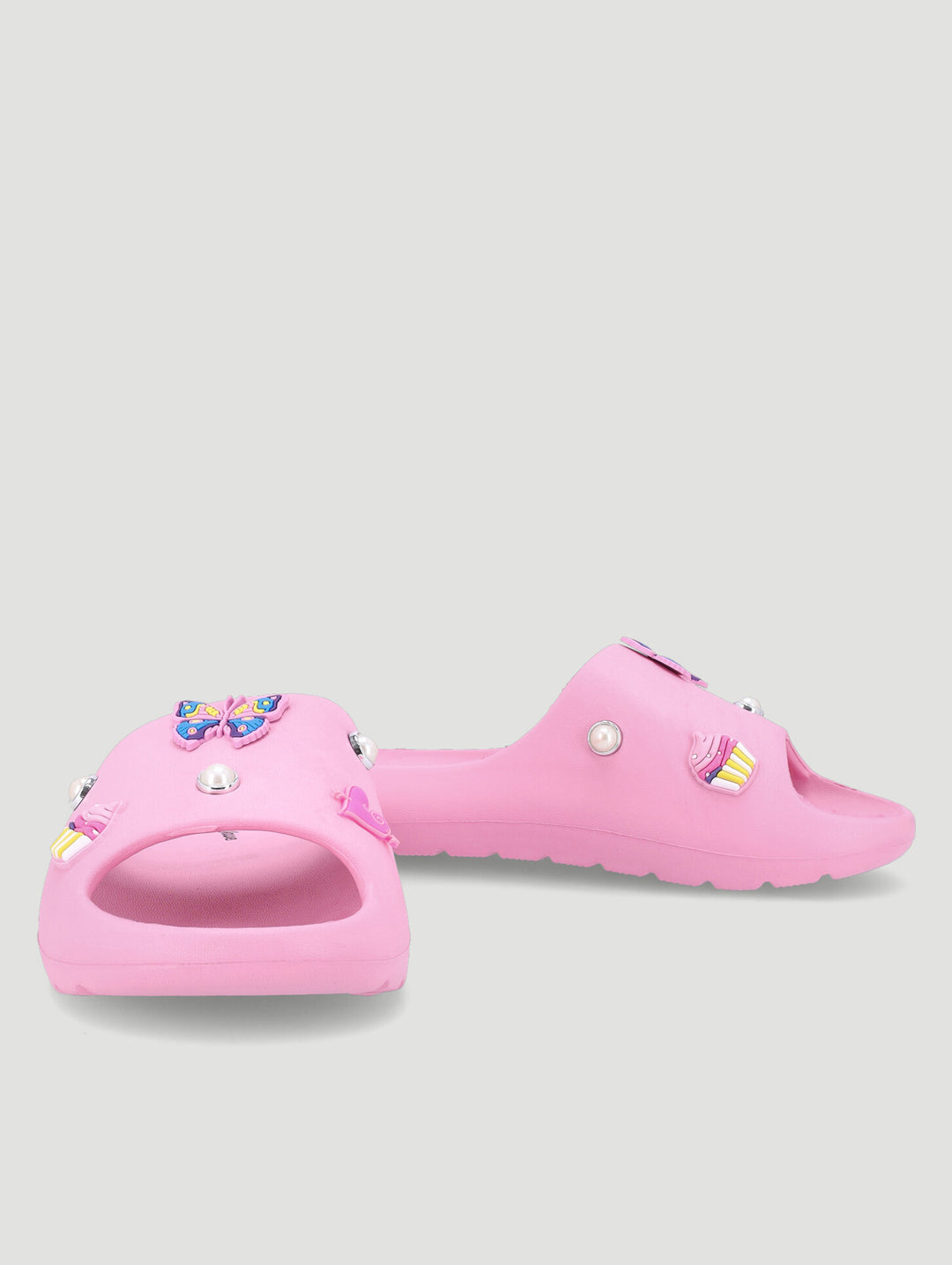 Girls Moulded Slide - Pink