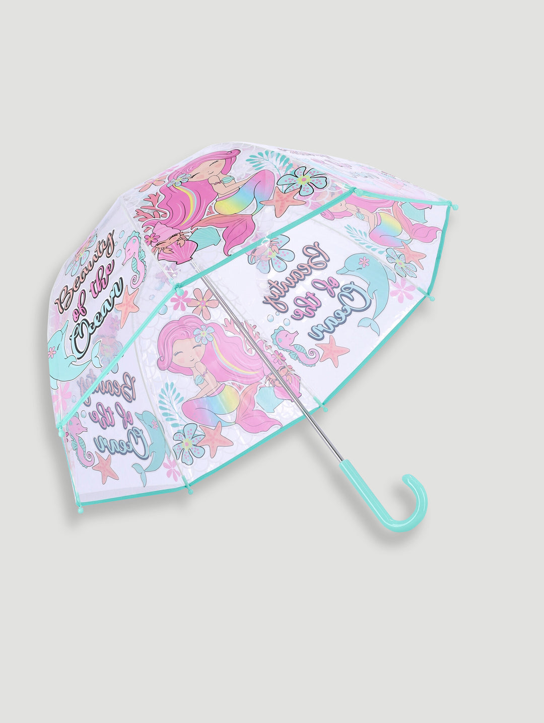 Pre-Girls Mermaid Umbrella - Blue