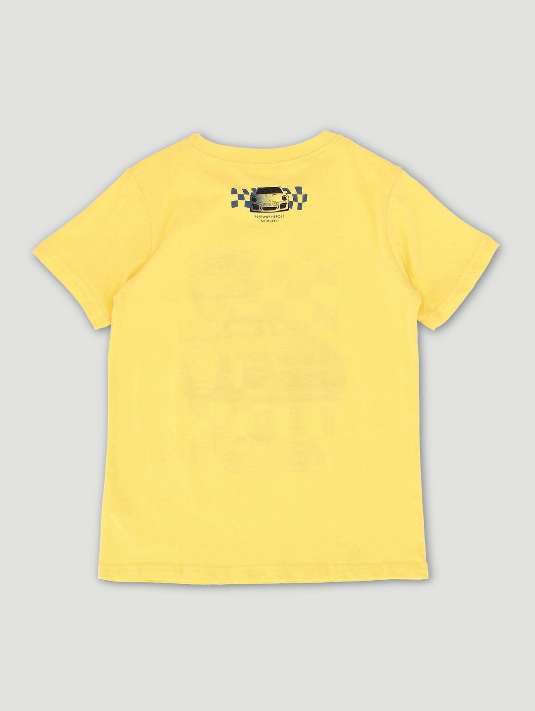 Pre-Boys Cool Cars Tee - Yellow