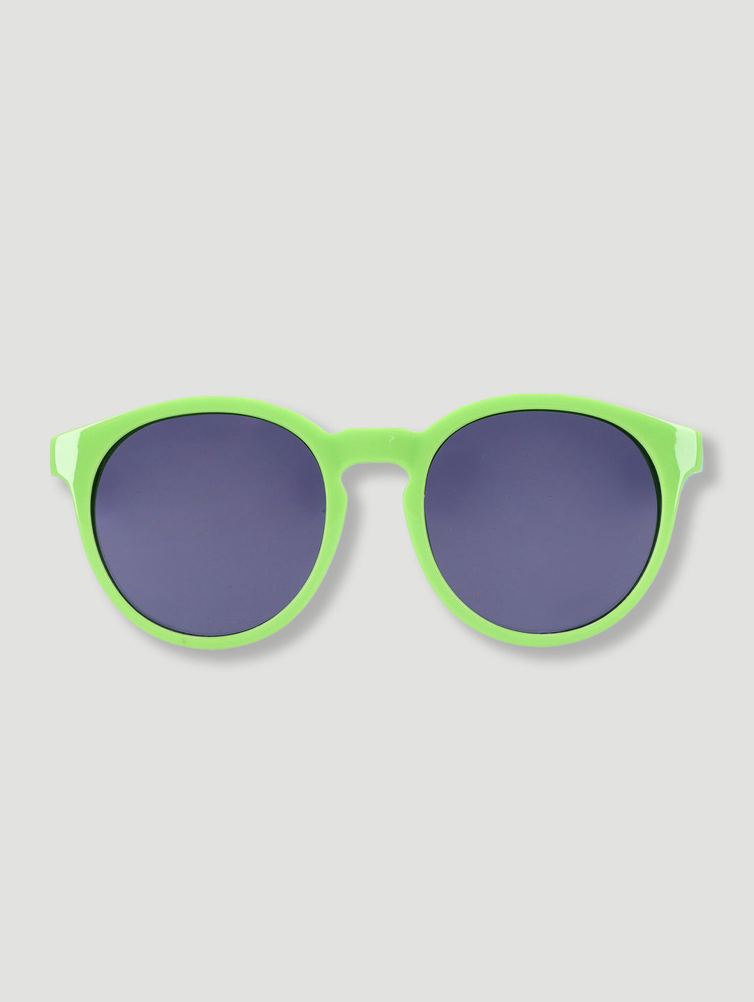 Pre-Boys Round Matte Sunnies - Lime