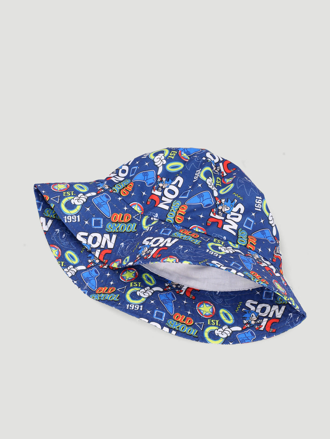 Pre-Boys Sonic Bucket Hat - Blue