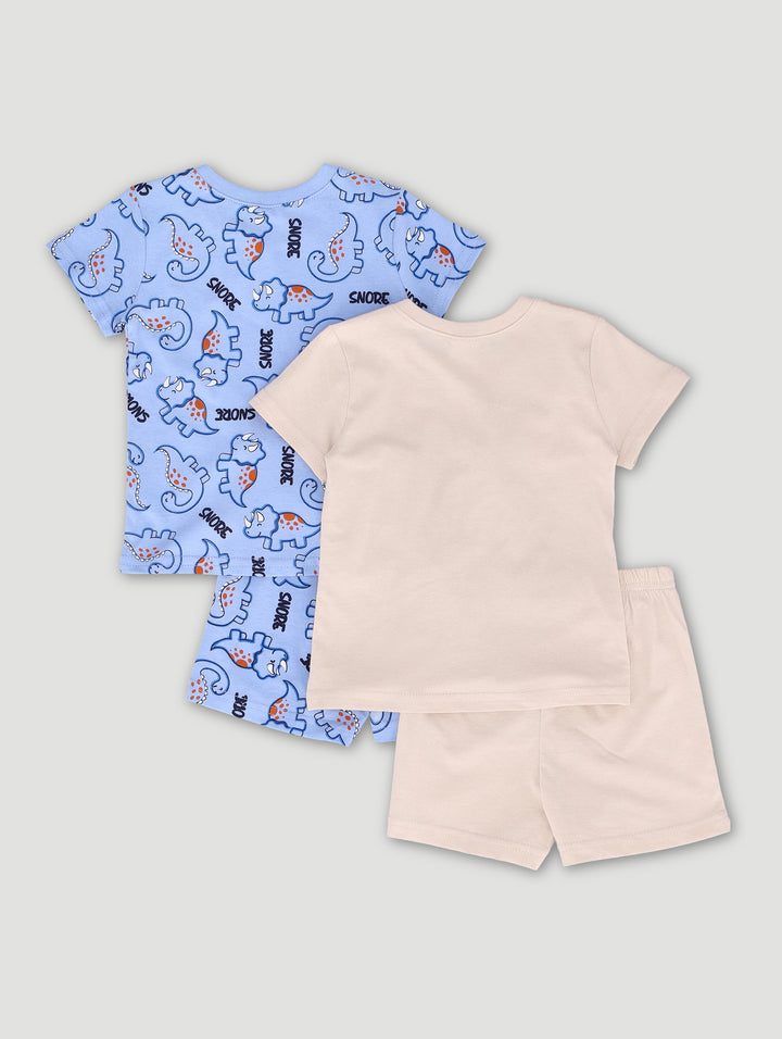 Baby Boys 2 Pack PJ Set - Blue