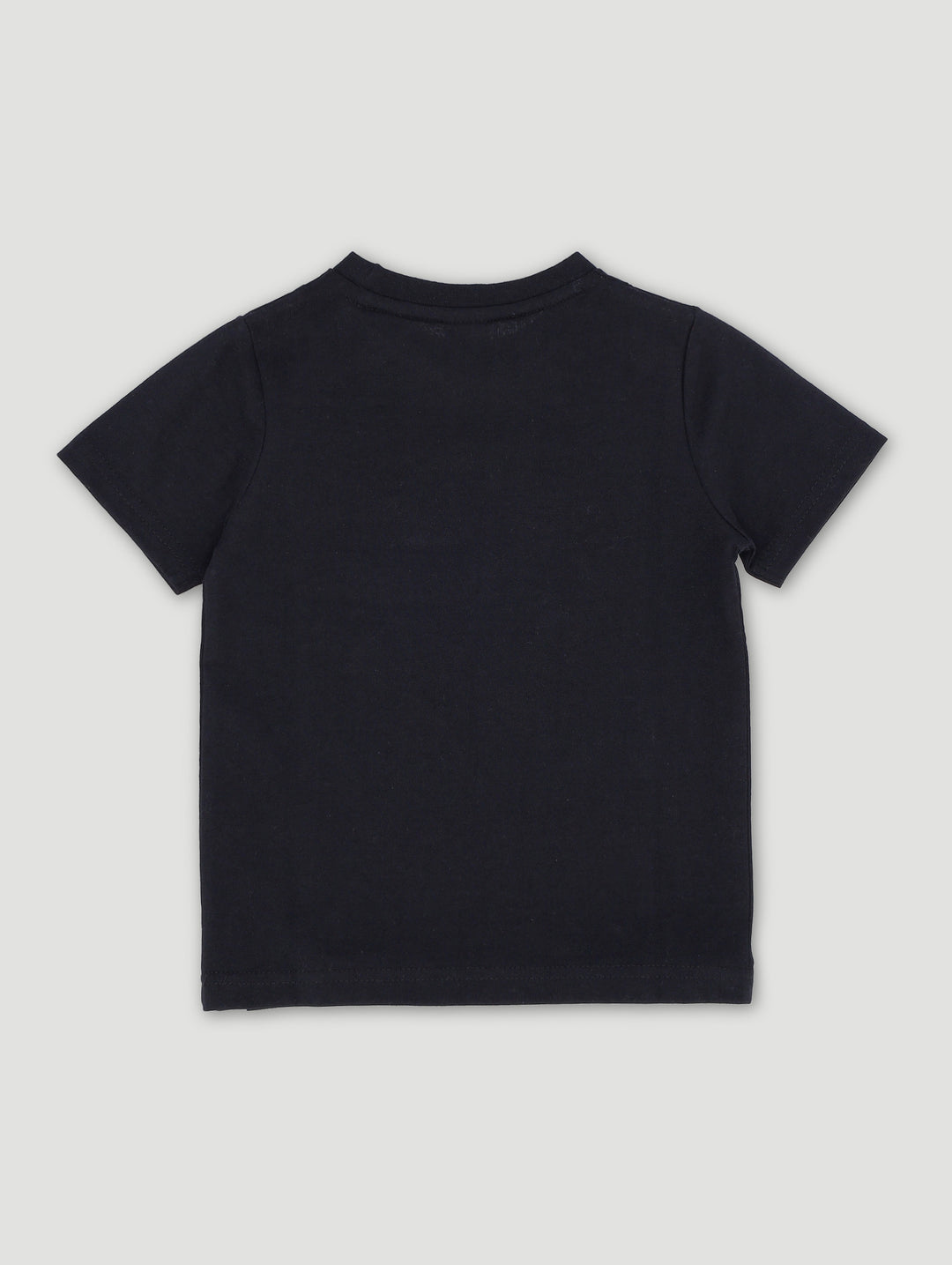 Pre-Boys Pintuck Panel Tee - Black