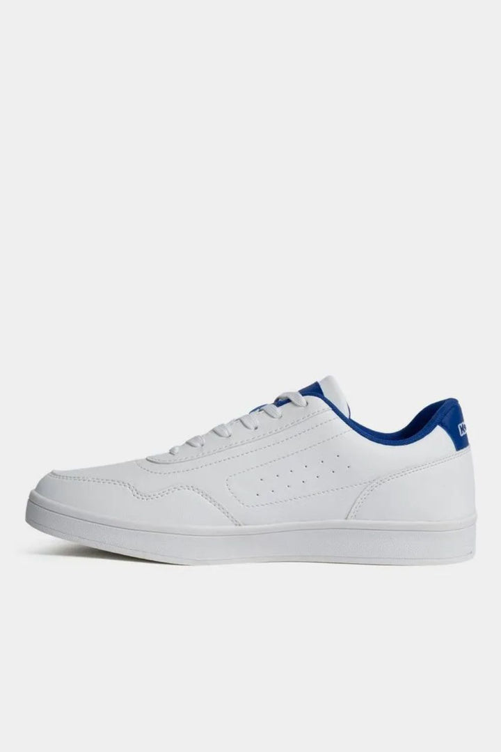 Spencer Colour Pop Lace Up Sneaker - White/Blue