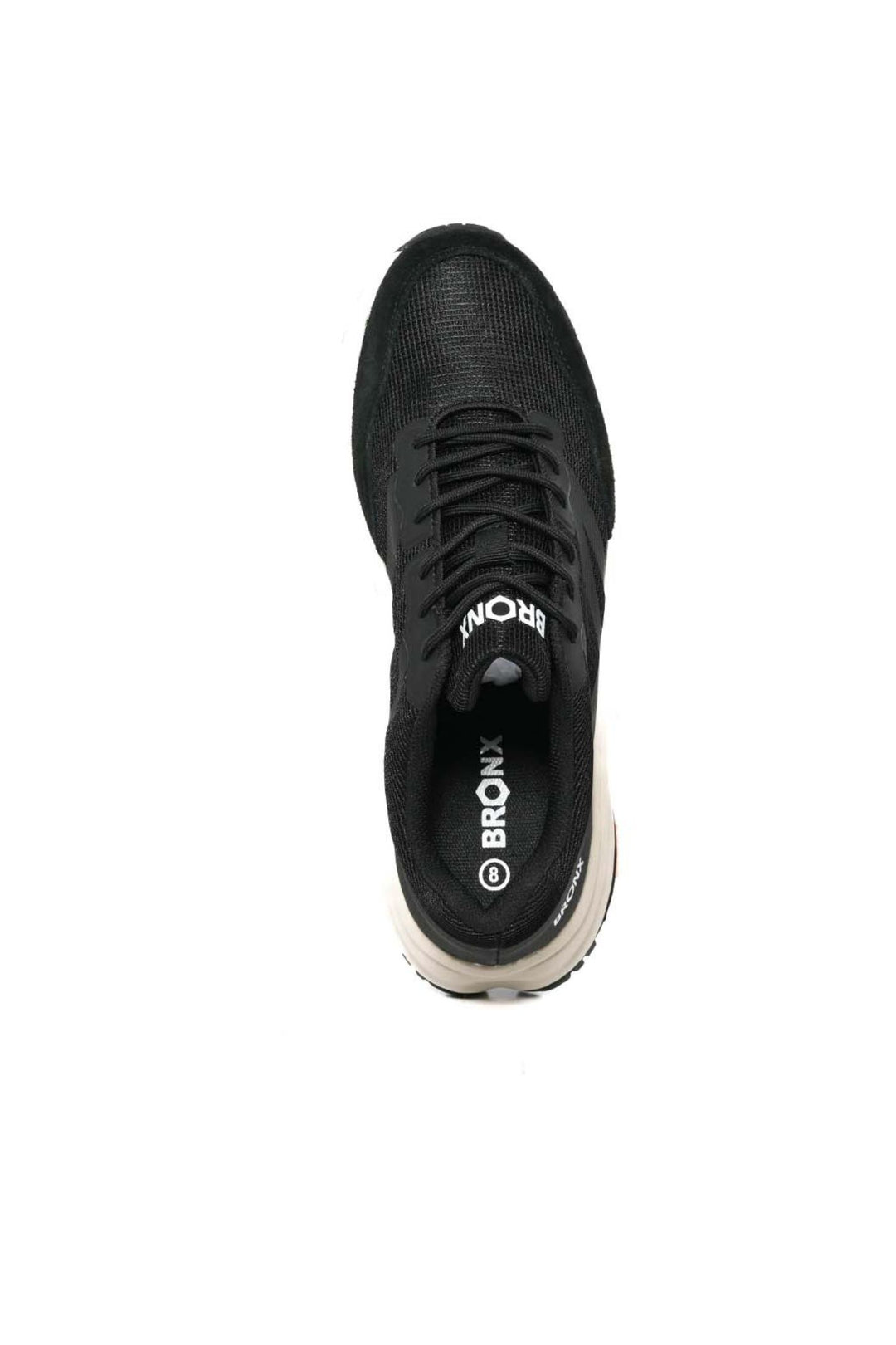 Rebel Lace Up Sneaker - Black