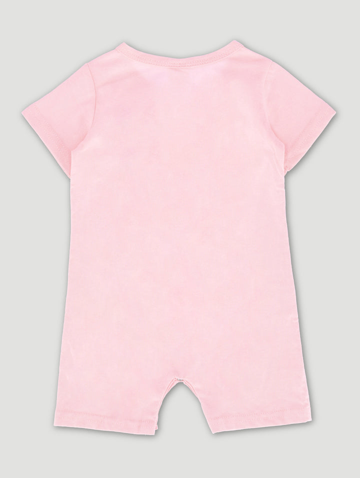 Baby Girls "Mama's Little Cutie" Romper - Pink