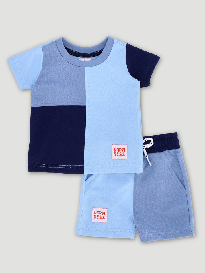 Baby Boys Colour Block Set - Navy