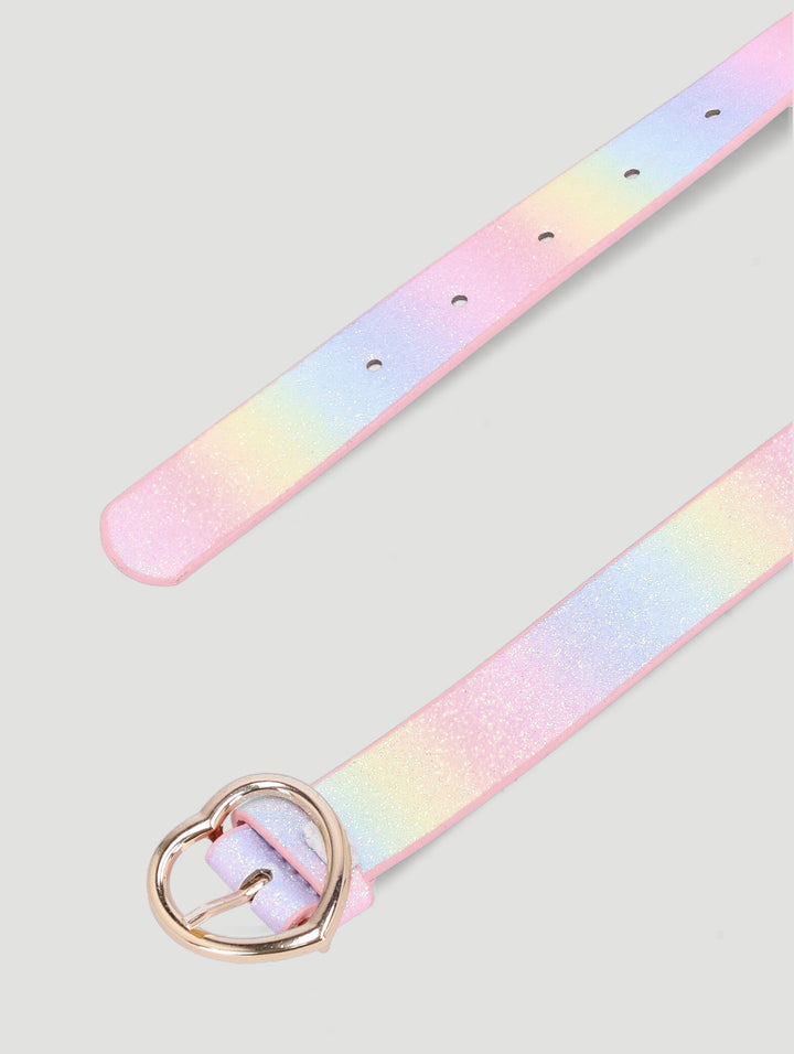 Pre-Girls Rainbow Glitter Belt