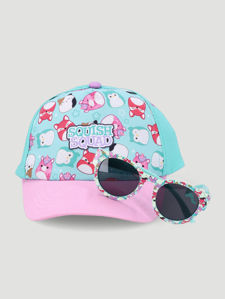 Pre-Girls Squishmallows Sunnies And Cap Set