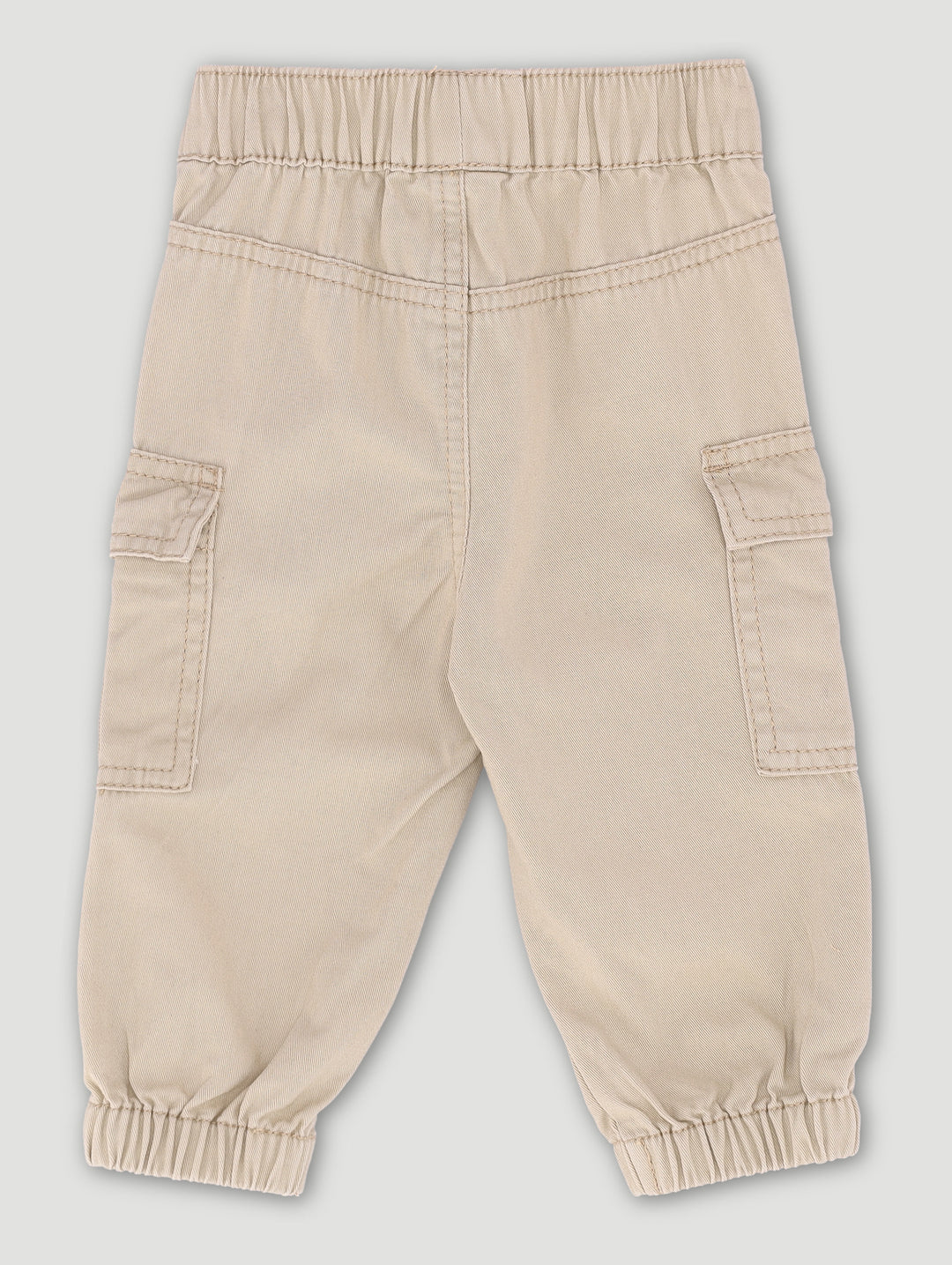 Baby Boys Cargo Twill Jean - Stone