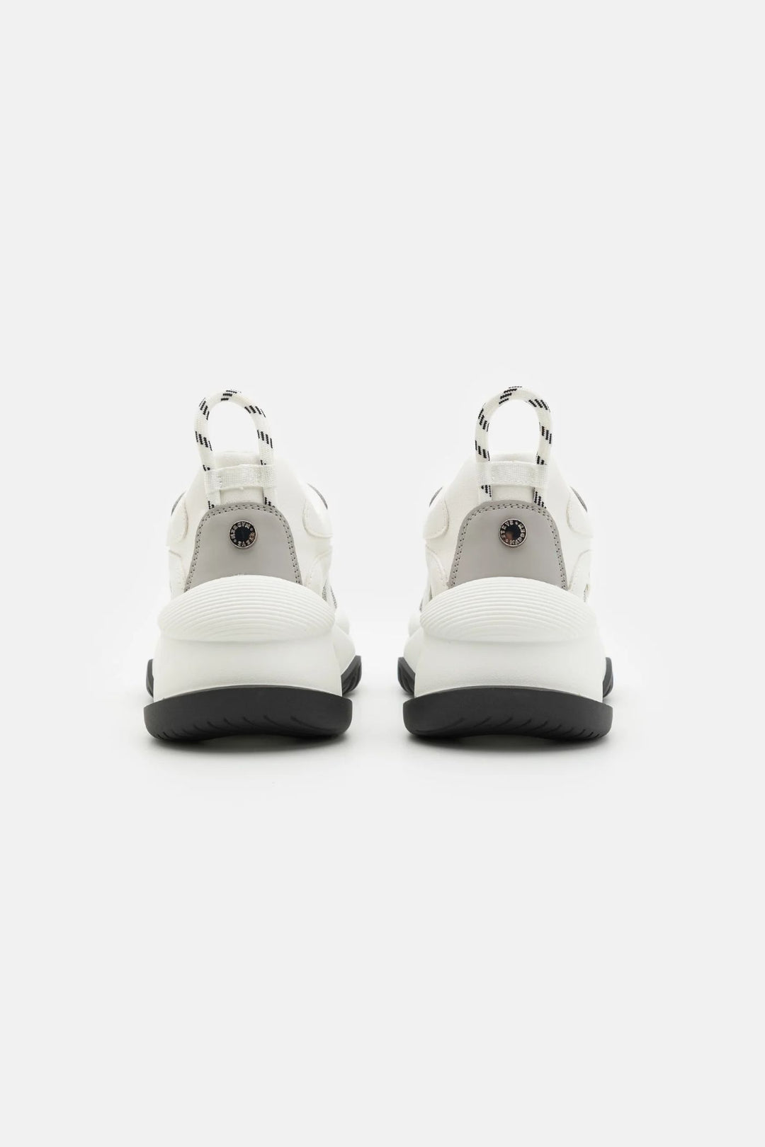 Belissimo Lace Up Sportie Sneaker - White/Grey