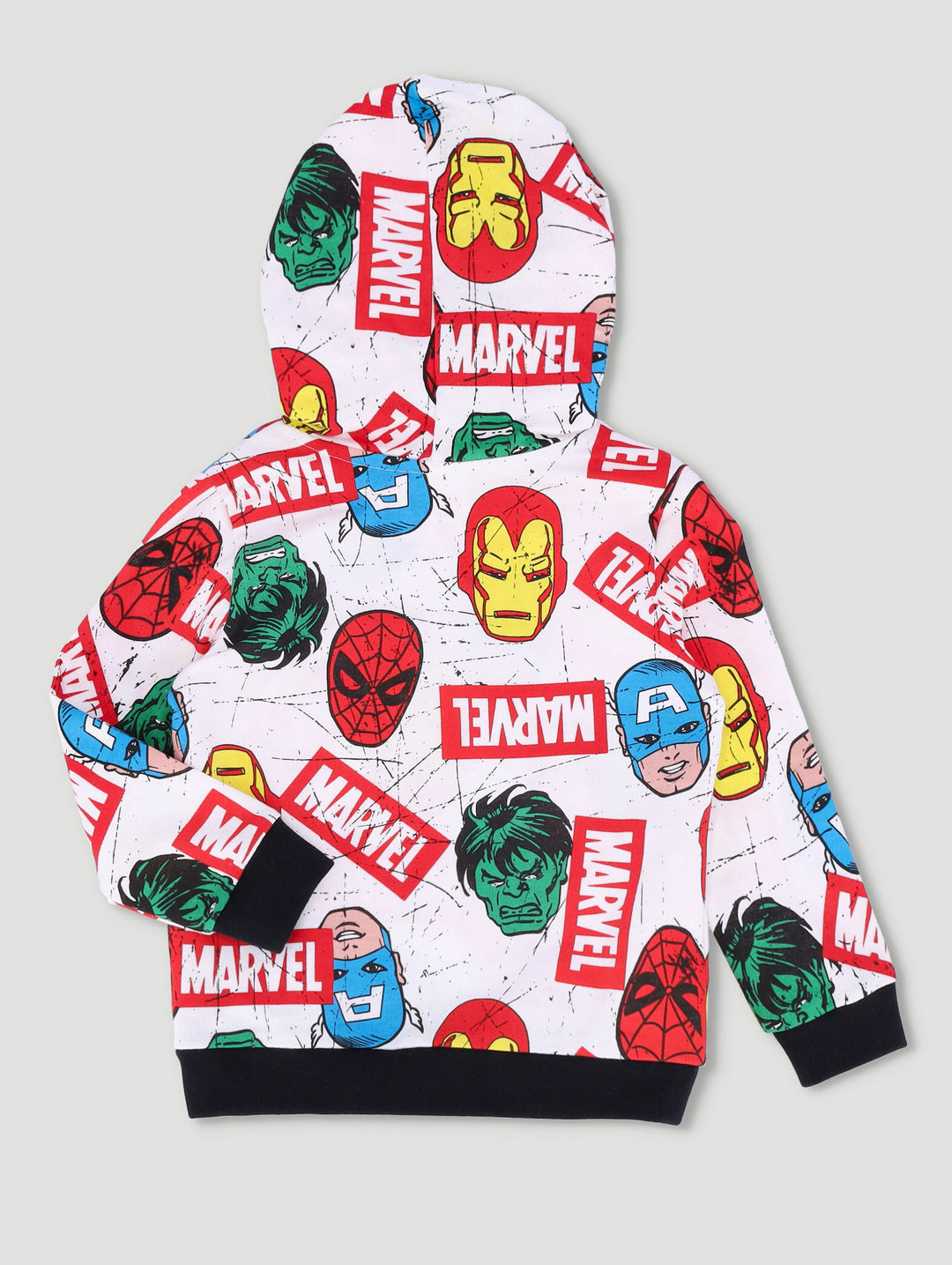 Pre-Boys Marvel Hoody - White