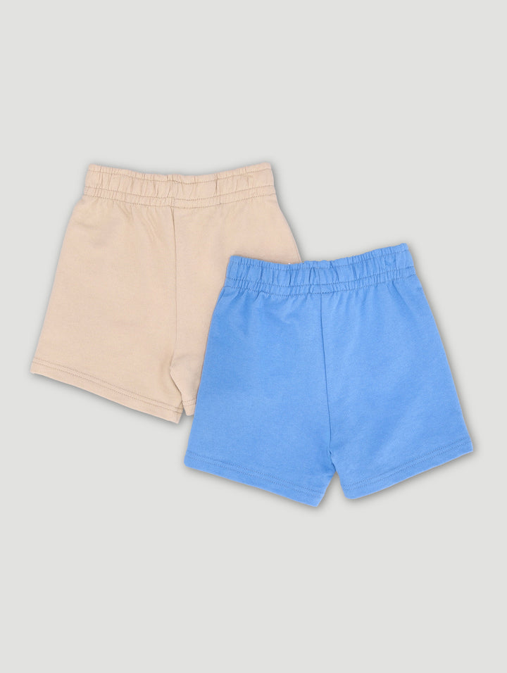 Baby Boys 2 Pack Shorts - Blue