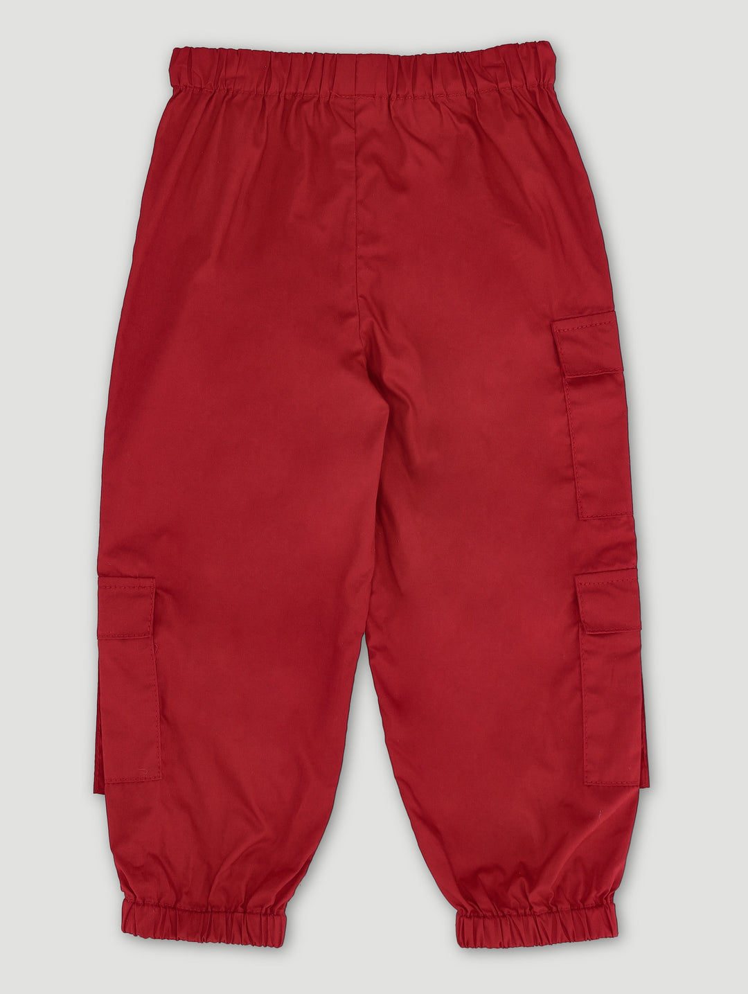 Pre-Girls Christmas Cargo Jogger - Red