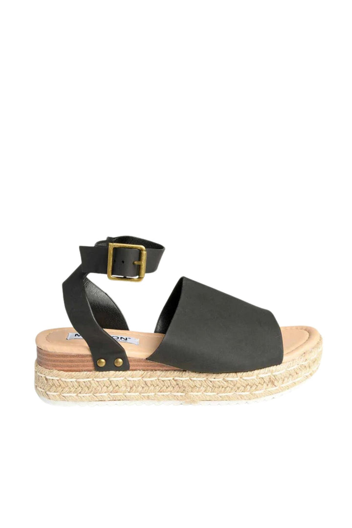 Catherine 2 Platform Espadrille Sandal - Black