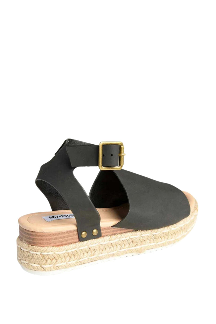 Catherine 2 Platform Espadrille Sandal - Black