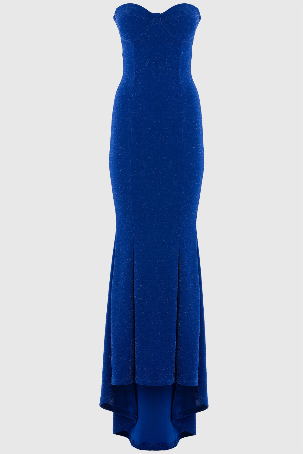 Boobtube Maxi Evening Dress - Cobalt