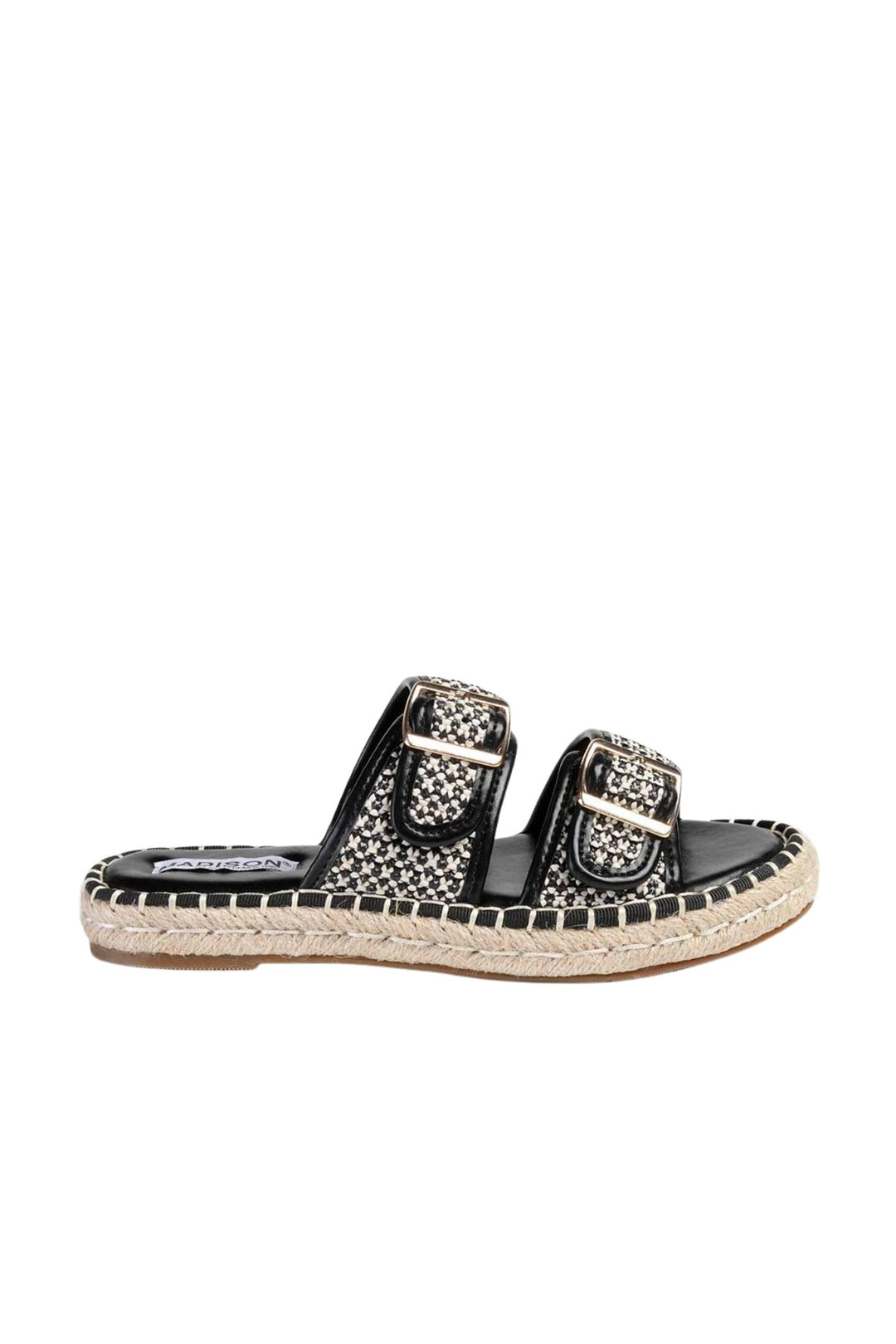 Loyalty Woven Birkie Sandal - Black