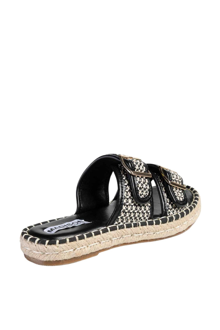 Loyalty Woven Birkie Sandal - Black