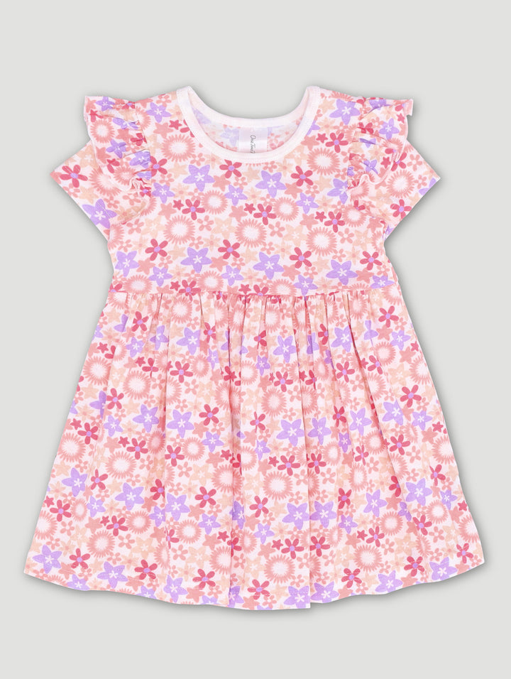 Baby Girls Printed Knit Dress