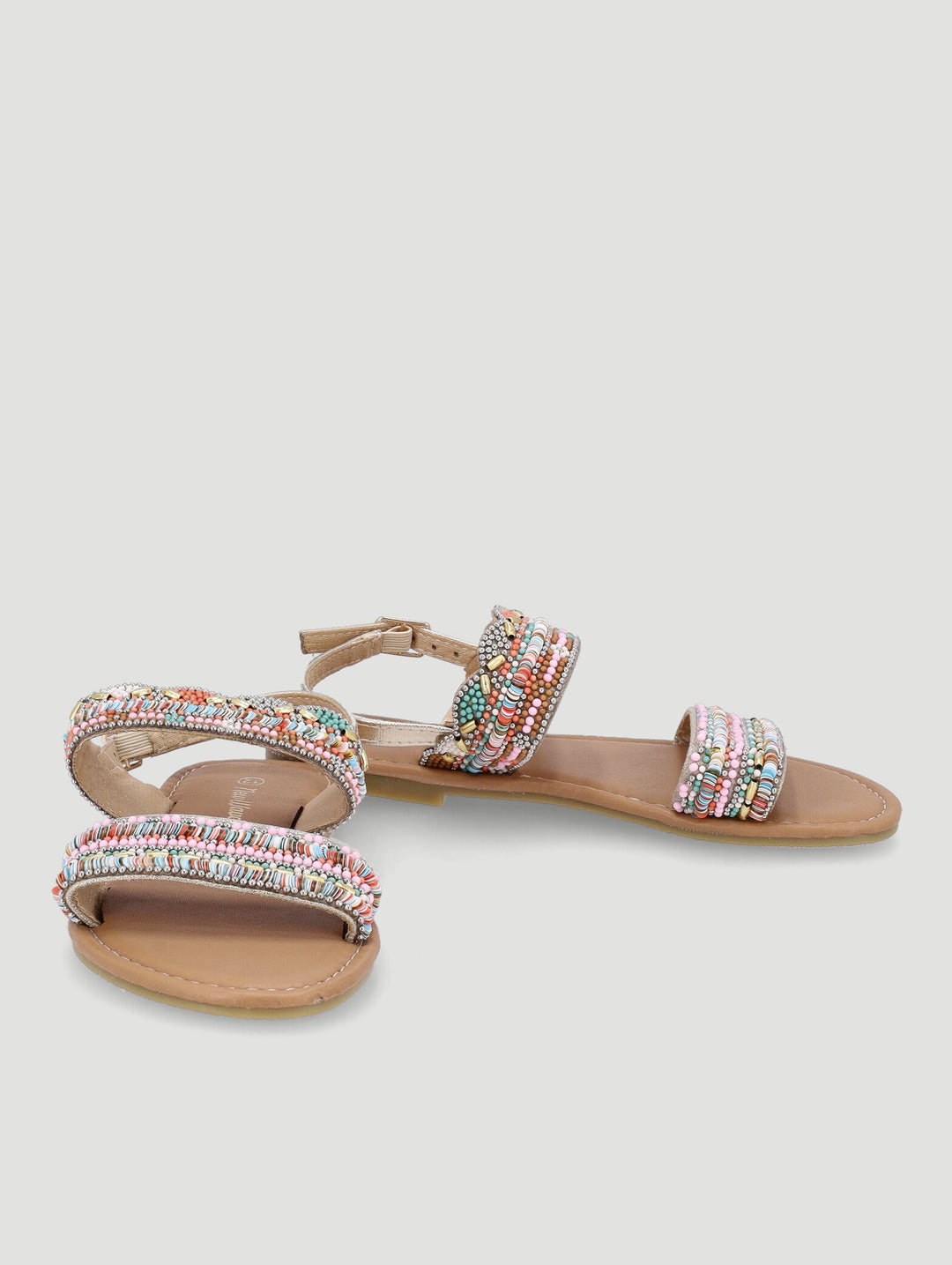 Girls Beaded Slingback Sandal