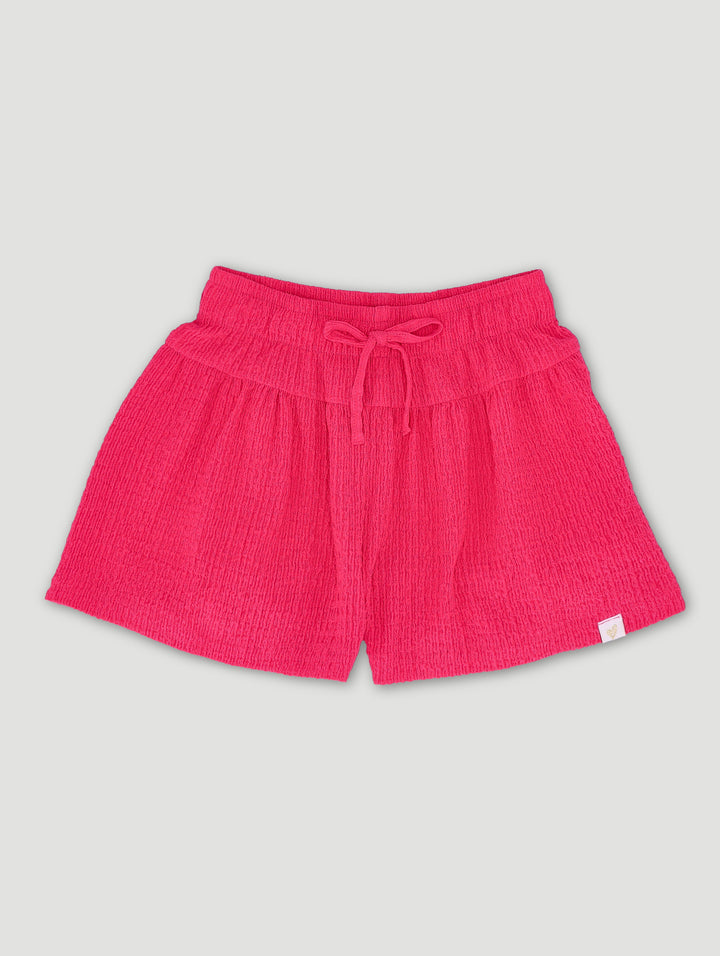 Pre-Girls Plain Skort - Cerise