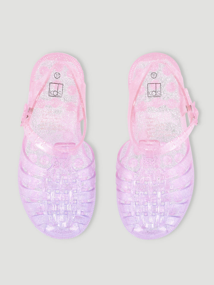 Pre-Girls Ombre Jelly Sandal-Multi