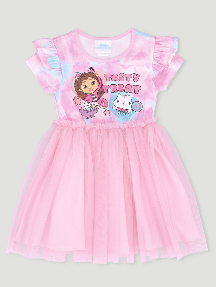 Pre-Girls Gaby & Doll House Party Dress - Light Pink