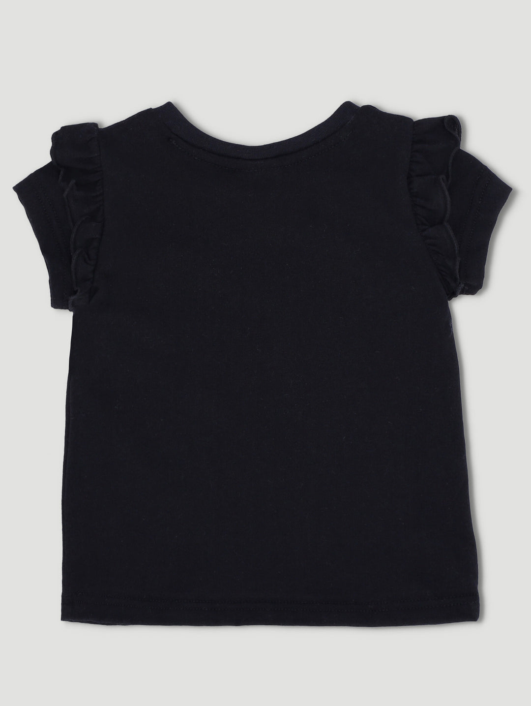 Baby Girls Cuter Version Of Daddy Tee - Black