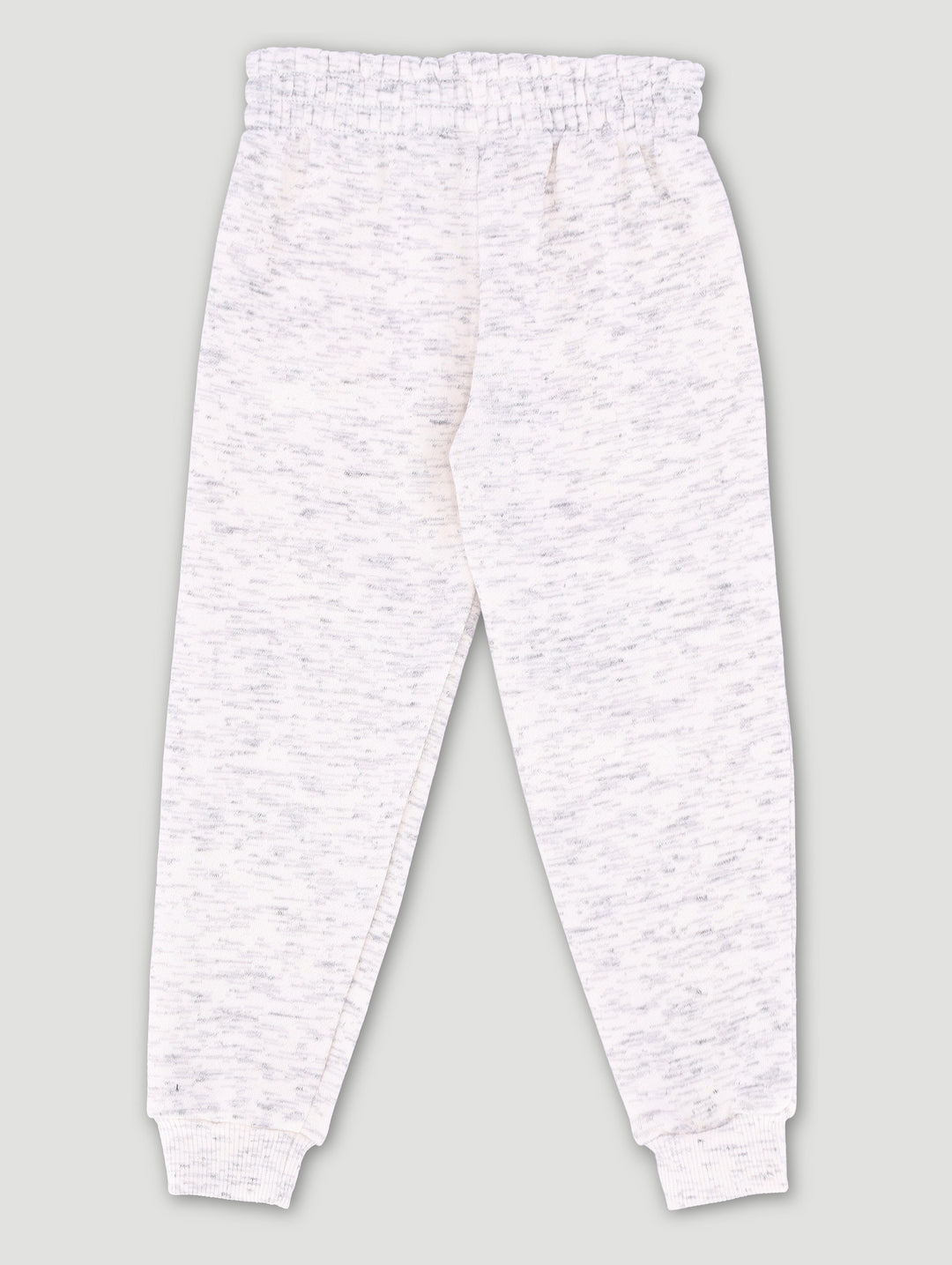 Pre-Girls Brushed Fleece Basic Jogger - Grey Melange