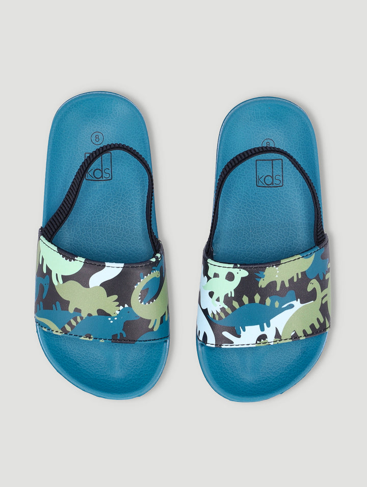 Pre-Boys Dino Pool Slide - Teal