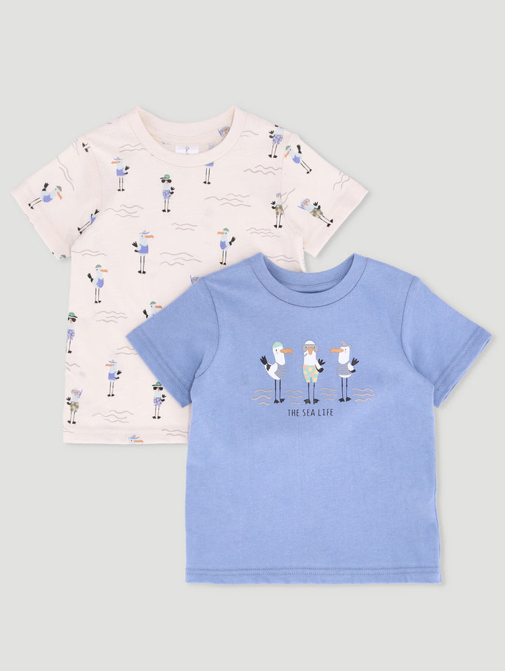 Baby Boys 2 Pack Nautical Tees