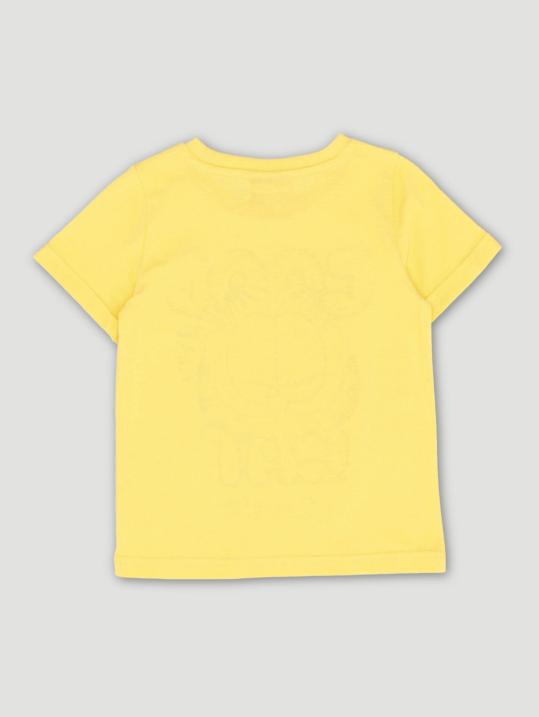 Pre-Boys Garfield Graffiti Tee - Yellow