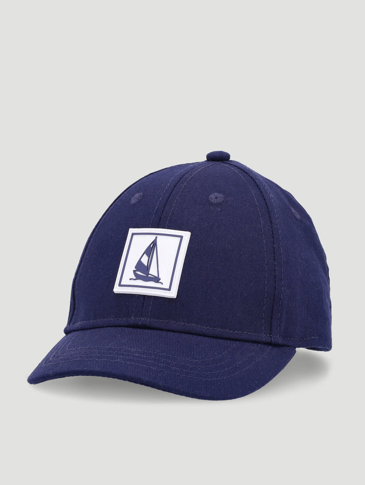 Baby Boys Peak Hat - Navy