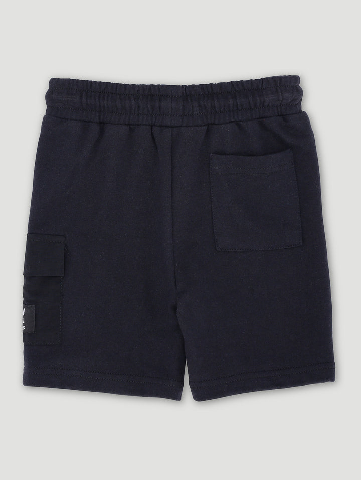 Pre-Boys Fleece Shorts - Black